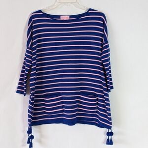 Lilly Pulitzer Oversized Striped Sweater sz xxs